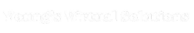 Young’s Virtual Solutions – official logo in custom font